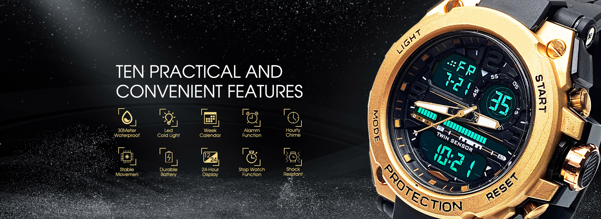 Produttore di orologi elettronici LCD