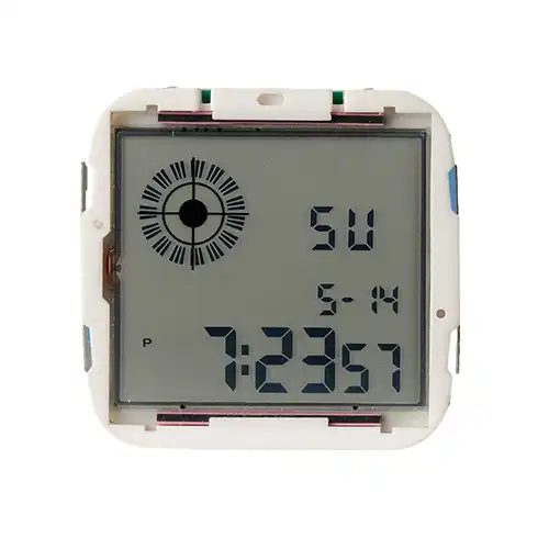 Movimento elettronico dell'orologio con display LCD puro